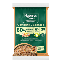 80% Salmon & Chicken Block 300g